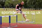 Senior Mens 400 metres hurdles, 2024 Northern Senior and Under-20s Track and Field Champs, Middlesbrough.  Photo: David T. Hewitson/Sports for All Pics